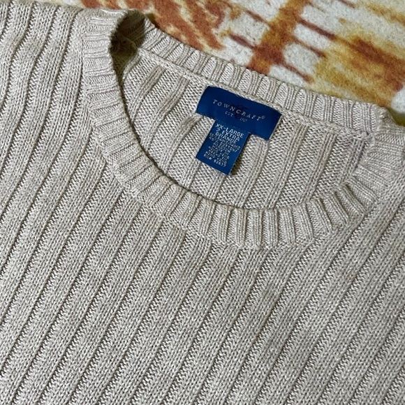 Vintage Oversized Ribbed Sweater - Picture 4 of 10